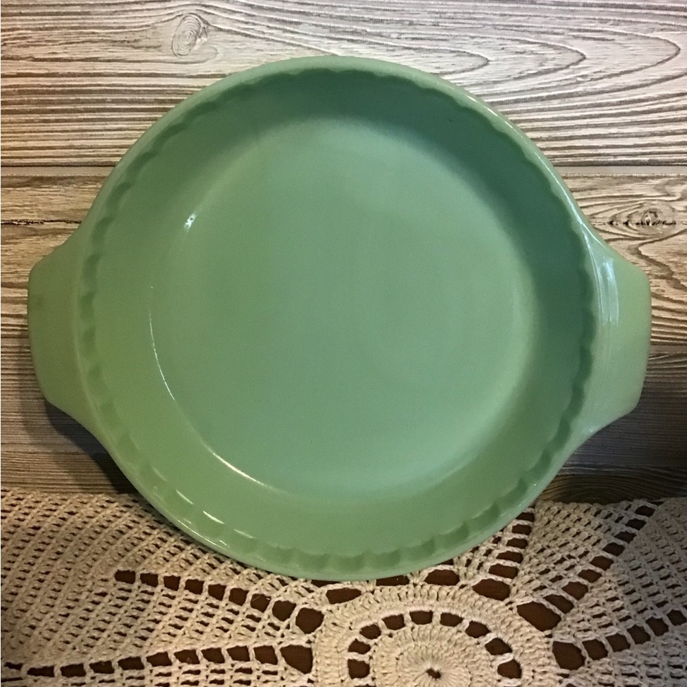 Fireking Jadeite Pie Plate